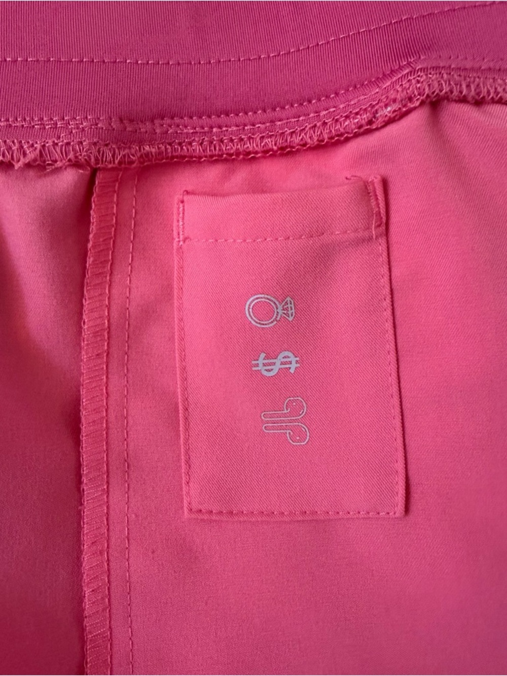 FIGS Zamora Jogger Scrub Pants Neon Pink S Petite Stretch - Picture 12 of 16